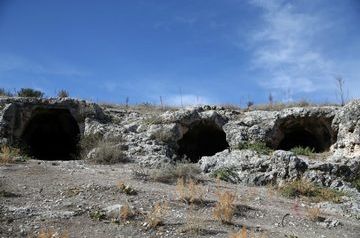 1,800-year-old rock tombs found in Turkish ancient city