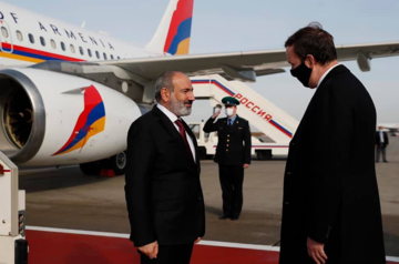 Pashinyan arrives in Moscow to meet Putin