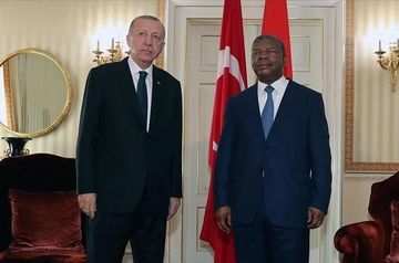 Erdogan: Turkey to support Angola in its fight against terrorism