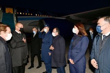 Ilham Aliyev arrives in Turkey to attend Turkic Council (PHOTO)