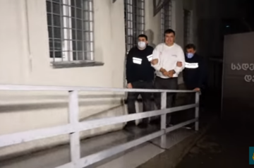 Saakashvili attending second trial on embezzlement of state funds