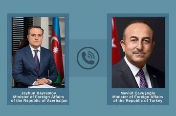 Azerbaijani and Turkish FMs hold phone talk