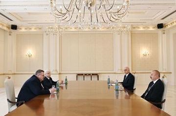 Ilham Aliyev receives Russia&#039;s Deputy PM