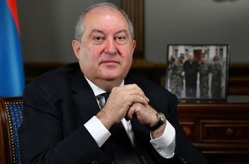 Why did Sarkissian resign?