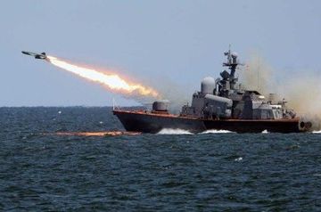 Caspian Flotilla holds drills in Dagestan
