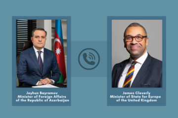 Foreign Ministers of Azerbaijan and UK discuss Ukraine