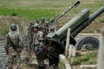 Armenian armed groups continue shelling in Karabakh