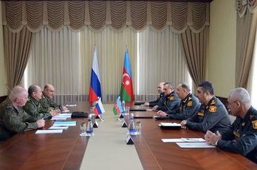 Chief of General Staff of Azerbaijan Army meets Deputy Commander-in-Chief of Russia&#039;s Land Forces