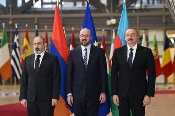 Ilham Aliyev, Nikol Pashinyan and Charles Michel hold talks in Brussels