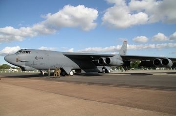 USAF B-52 bombers fly 15-hour mission over Europe