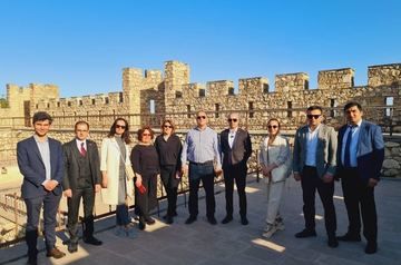 ICOMOS VP visits Azerbaijani Aghdam