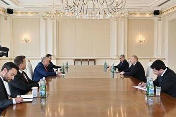 Ilham Aliyev receives Israeli finance minister