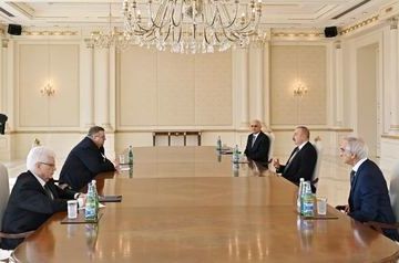 Russia&#039;s Deputy Prime Minister holds meeting with Ilham Aliyev