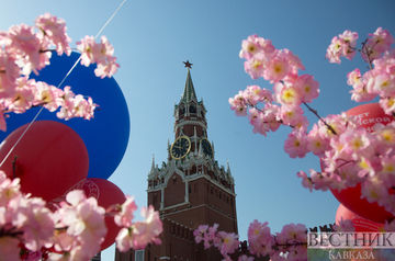 Russia celebrates Spring and Labor Day