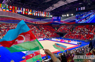 Baku awards winners of  Rhythmic Gymnastics Championship 