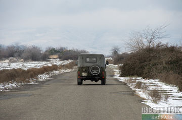 Azerbaijani army positions in Kalbajar direction subjected to fire