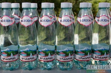 Borjomi mineral water company employees on strike