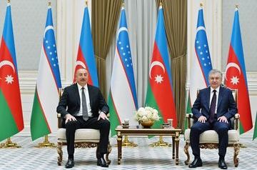 Ilham Aliyev and Shavkat Mirziyoyev hold talks in Tashkent