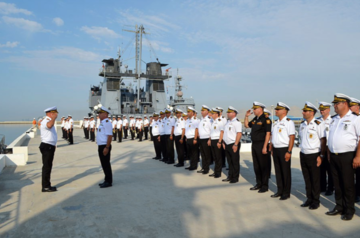 Ships of Azerbaijan Naval Forces return from Russia