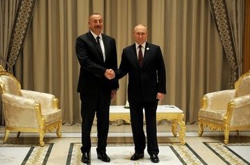Putin and Aliyev meet in Astana