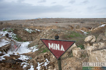 One person hit with landmine blast in Azerbaijani Tartar