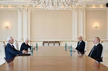 Ilham Aliyev meets with First Deputy Prime Minister of Russian Federation