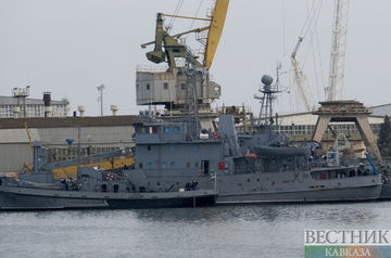 Dry cargo ship with barley runs aground in Astrakhan region