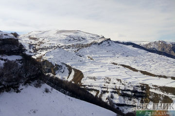 First snow falls in Azerbaijan&#039;s north