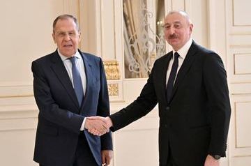 Ilham Aliyev and Sergey Lavrov hold talks in Baku