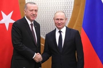 Putin congratulates Erdogan on Ramadan