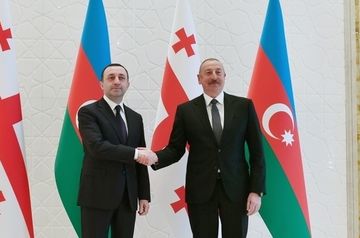 Ilham Aliyev, Irakli Garibashvili meet in Baku