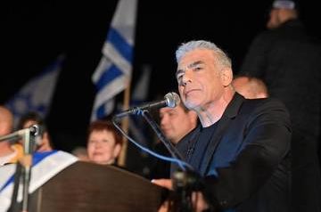 Israel is experiencing the greatest national crisis, Lapid says