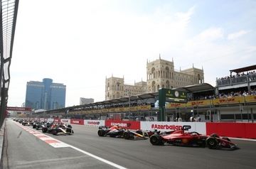 Sergio Perez wins Formula 1 Azerbaijan Grand Prix