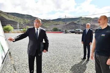 Azerbaijani President visits Lachin and Gubadli districts
