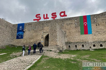 Ilham Aliyev, Mehriban Aliyeva attend opening of facilities in Shusha