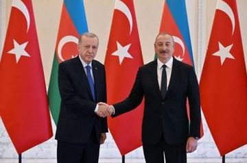 Presidents of Türkiye, Azerbaijan hold talks