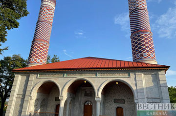 Restored Govhar Agha Mosque delights guests and residents of Shusha