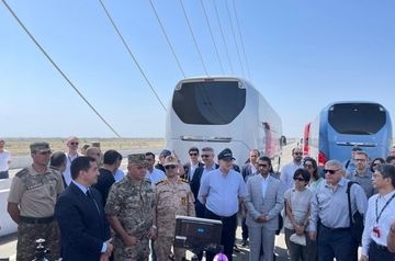 Azerbaijan presents Agdam-Khankendi road