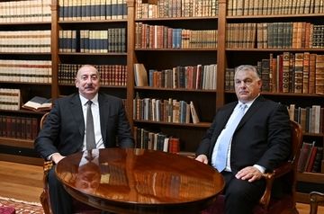 Ilham Aliyev and Viktor Orban discuss energy and Karabakh