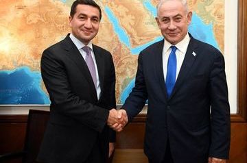 Assistant to Azerbaijani President meets with Netanyahu