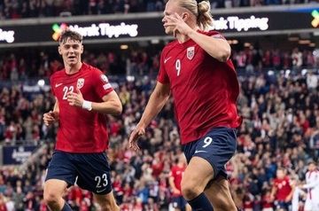 Georgia 1-2 Norway in Euro 2024 qualification