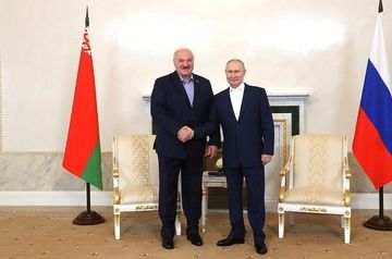 Leaders of Belarus and Russian hold talks in Sochi