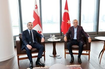 Georgian PM meets Erdogan in New York