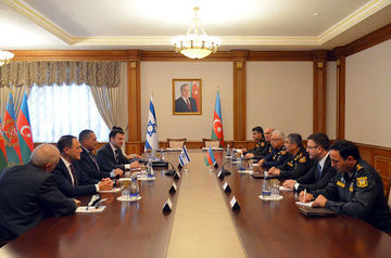 Zakir Hasanov, DG of Israeli Ministry of Defense meet in Baku