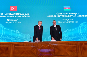 Leaders of Azerbaijan and Türkiye launch Igdir-Nakhchivan gas pipeline