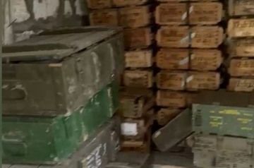 Ammunition warehouses spotted in civilian buildings in Karabakh