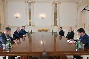 Azerbaijani President holds meeting with Patrushev