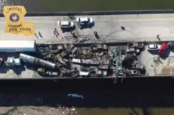 Nearly 160 vehicles crash in Louisiana