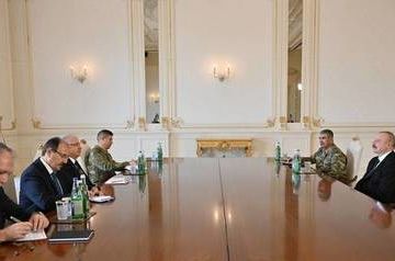 Ilham Aliyev meets with Yaşar Güler