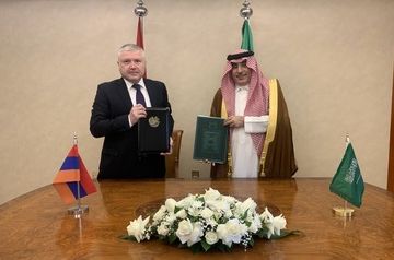 Armenia and Saudi Arabia establish diplomatic relations